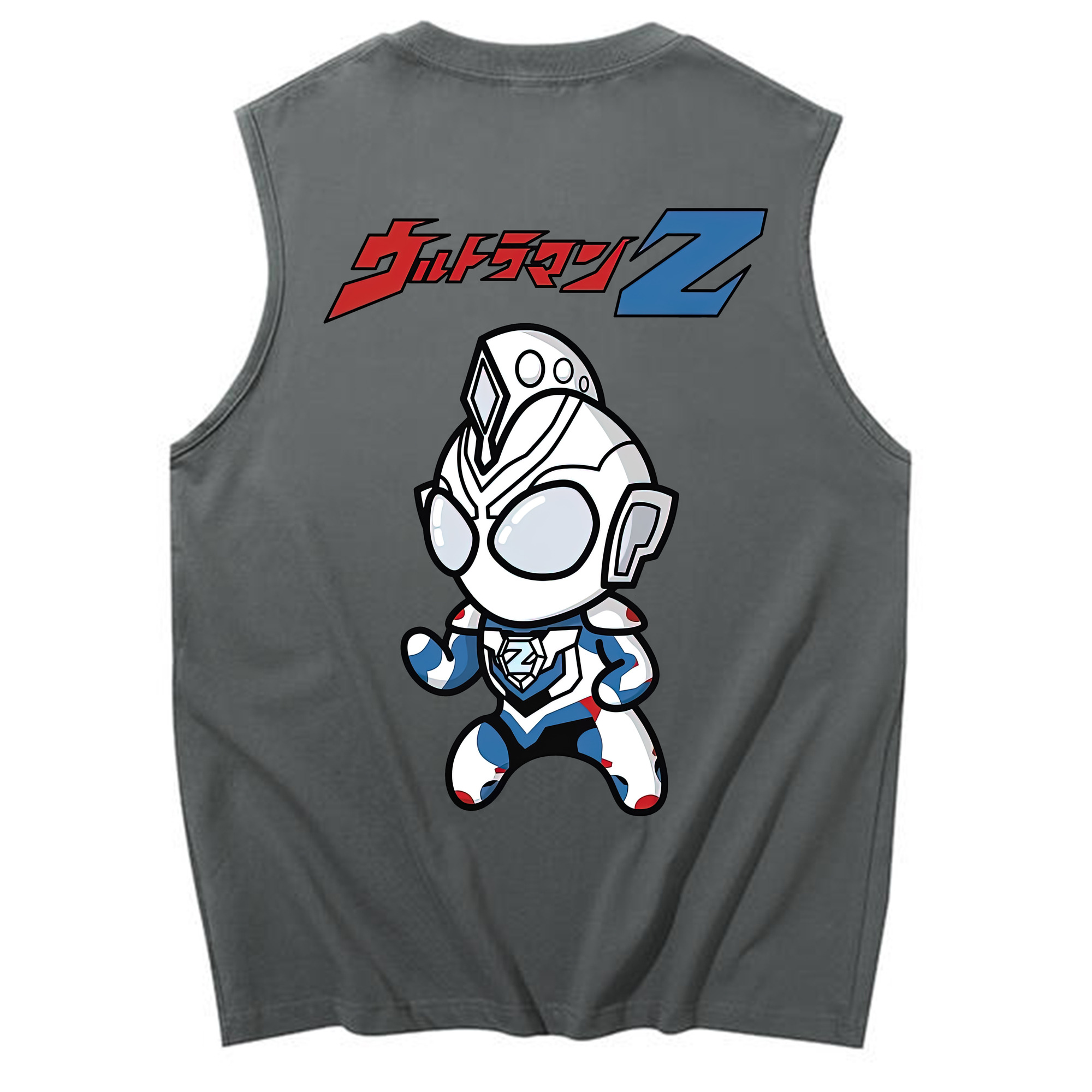 （画像用） ウルトラマン Ultraman コットン100％タンクトップ（背面プリント）
